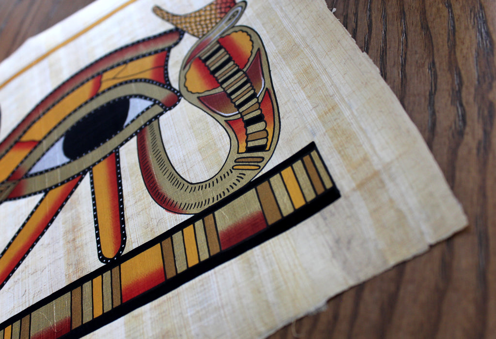 Eye of Horus II | Ancient Egyptian Papyrus Painting