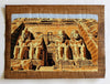 The Great Temple of Abu Simbel | Ancient Egyptian Papyrus Painting Main Arkan Gallery