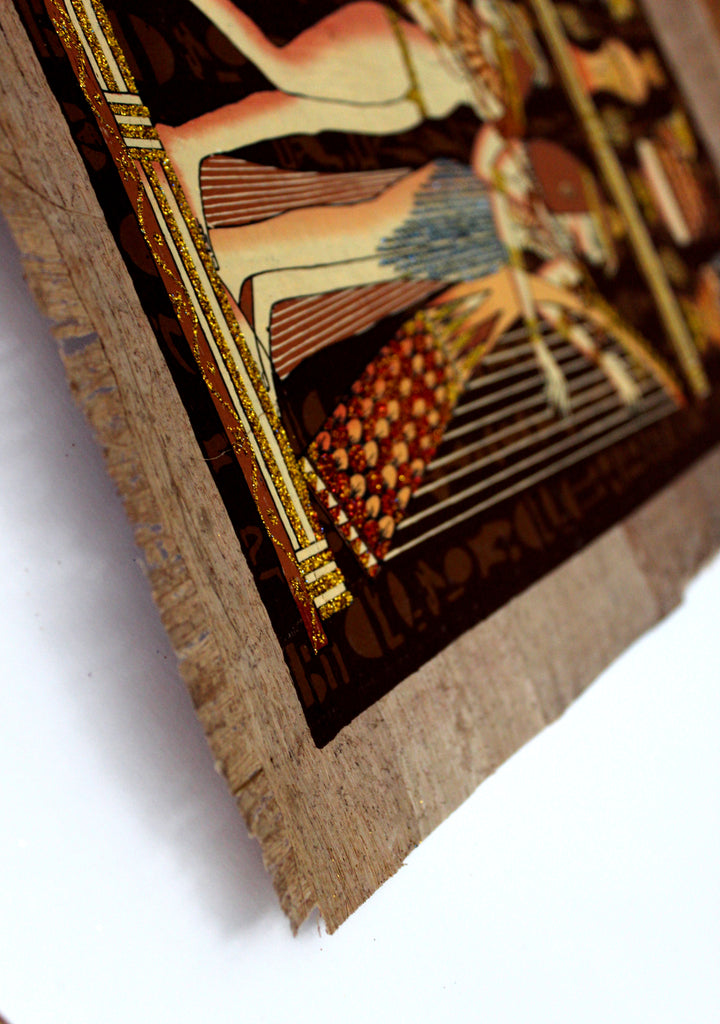 Musicians of Amun | Ancient Egyptian Papyrus Painting