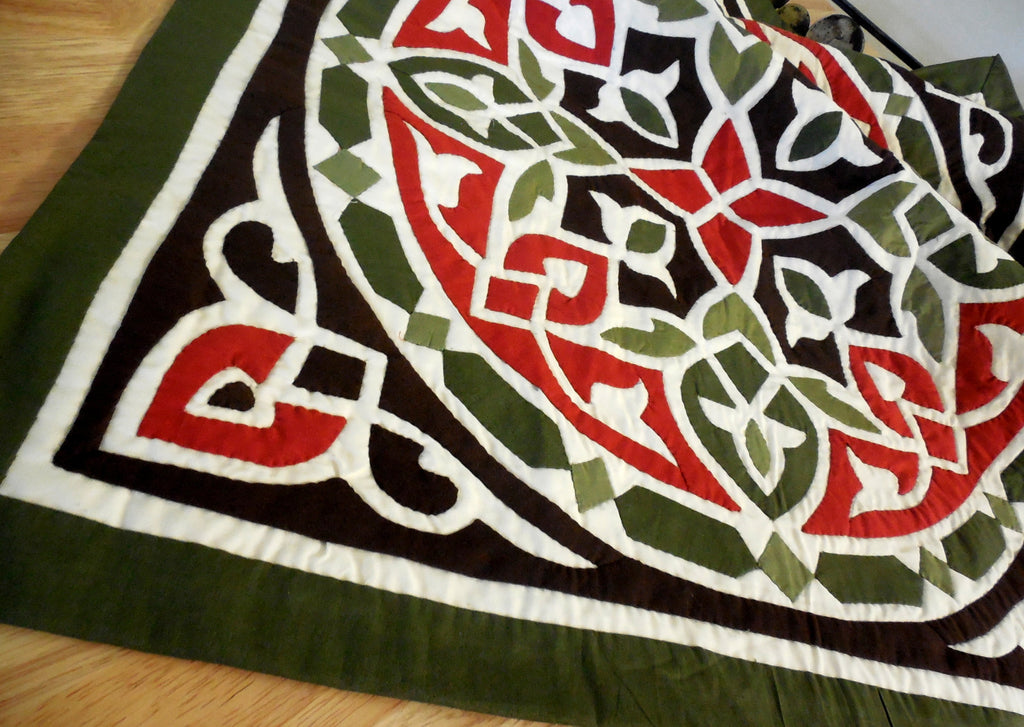 Ramadan Nights II | Applique Art Wall Hanging Handstitched Egyptian Khayamiya
