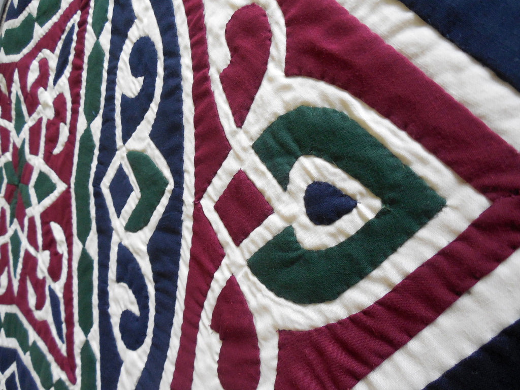 Ramadan Nights IV | Applique Art Wall Hanging Handstitched Egyptian Khayamiya