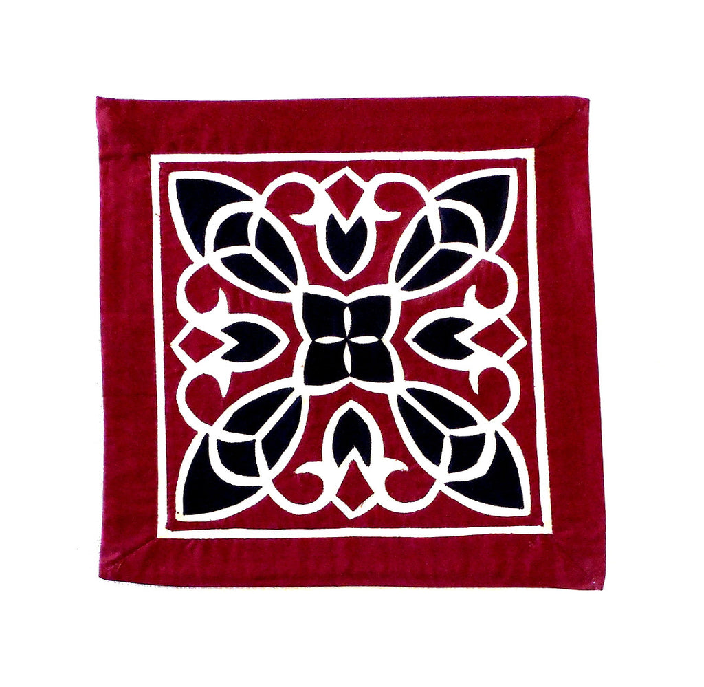 Arabesque II | Applique Art Wall Hanging Handstitched Egyptian Khayamiya - Arkan Gallery
 - 1