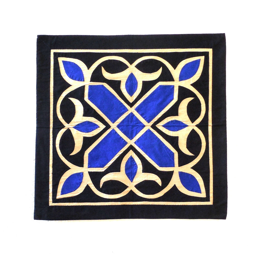Arabesque V | Applique Art Wall Hanging Handstitched Egyptian Khayamiya - Arkan Gallery
 - 1