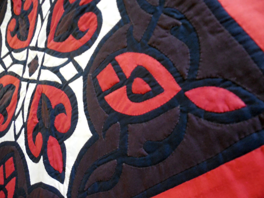 Arabesque VI | Applique Art Wall Hanging Handstitched Egyptian Khayamiya