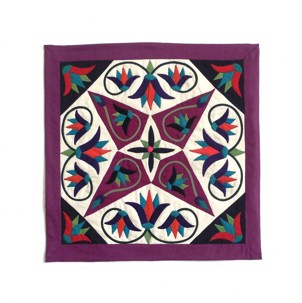 Enchanted Star II | Applique Art Wall Hanging Handstitched Egyptian Khayamiya - Arkan Gallery
 - 1