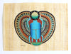 Scarab | Ancient Egyptian Papyrus Painting Main Arkan Gallery