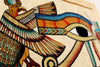 Eye of Ra | Ancient Egyptian Papyrus Painting Closeup Arkan Gallery